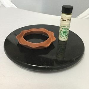 Terra Cotta Oil Ring & Pure Fragrance Oil